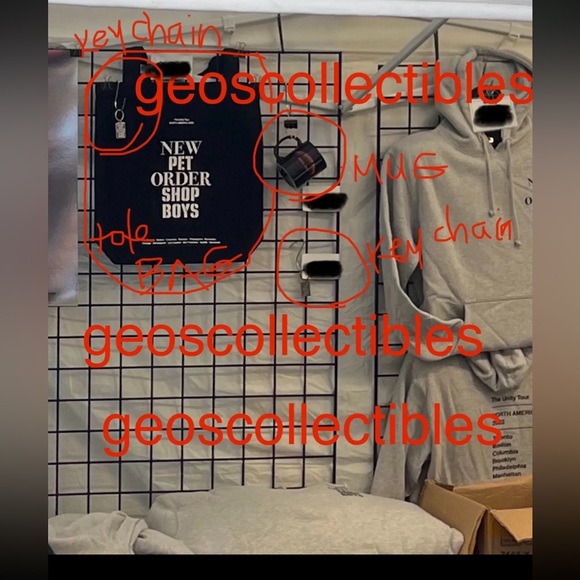 Pet Shop Boys New Order Unity Tour 2022 North America Official Logo Tote Bag NEW - Picture 10 of 10
